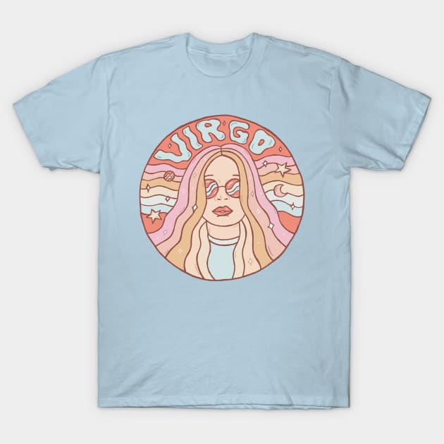 Virgo T-Shirt by Doodle by Meg